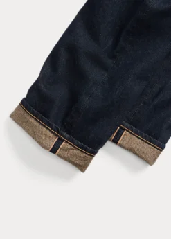 Jean Droit Selvedge Avec Délavé Unique -Promos Chemises Décontractées Boutique s7 1064514 alternate18