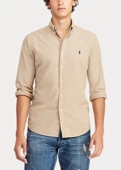 Chemise Oxford Teinte En Pièce -Promos Chemises Décontractées Boutique s7 1312498 alternate2