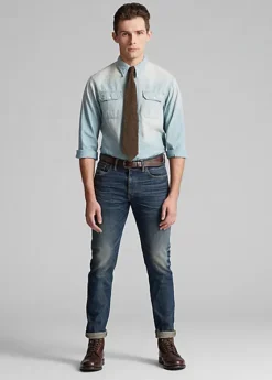 Chemise Workwear Chambray Indigo