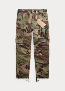 Pantalon Cargo Camouflage En Ripstop
