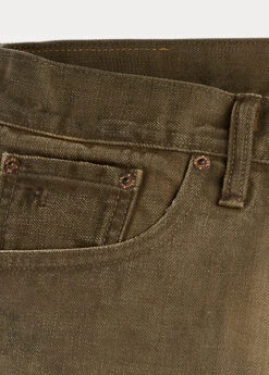 Jean Slim Brun Vieilli -Promos Chemises Décontractées Boutique s7 1407121 alternate17