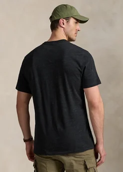 T-shirt Col Rond En Jersey De Coton -Promos Chemises Décontractées Boutique s7 1416247 alternate3