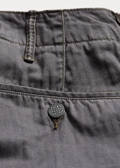 Pantalon De Treillis En Sergé à Chevrons -Promos Chemises Décontractées Boutique s7 1430151 alternate17