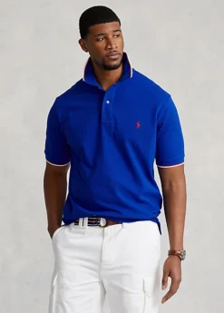 Polo En Coton Piqué