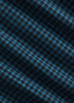 Chemise Workwear à Carreaux En Coton Et Lin Indigo -Promos Chemises Décontractées Boutique s7 1445040 alternate20