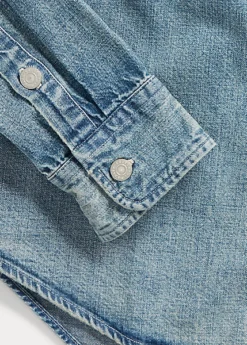 Chemise Workwear En Denim Indigo -Promos Chemises Décontractées Boutique s7 1445058 alternate18