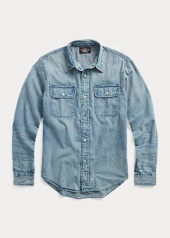 Chemise Workwear En Denim Indigo