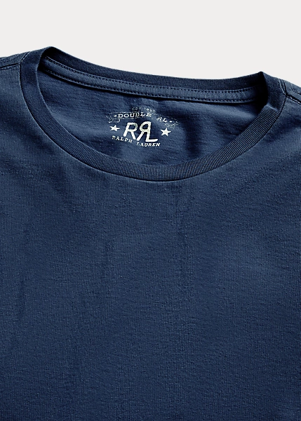 T-shirt à Col Rond Teint En Pièce 5 T-shirt à Col Rond Teint En Pièce – Image 3