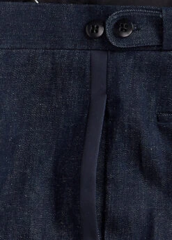 Pantalon De Smoking Slim En Denim Indigo -Promos Chemises Décontractées Boutique s7 1464529 alternate17