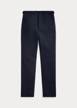 Pantalon De Smoking Slim En Denim Indigo