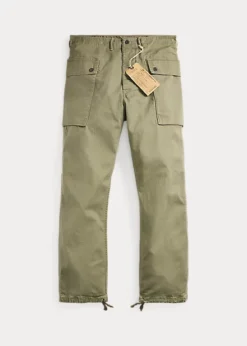 Pantalon Cargo De Treillis à Chevrons