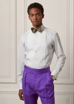 Chemise De Smoking Avec Plastron