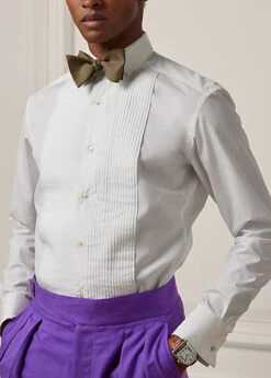 Chemise De Smoking Avec Plastron -Promos Chemises Décontractées Boutique s7 1471296 alternate4