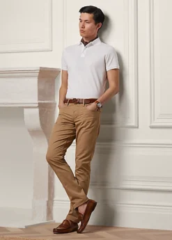 Polo Coupe Ajustée Avec Monogramme -Promos Chemises Décontractées Boutique s7 1476872 alternate1