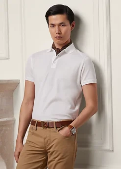 Polo Coupe Ajustée Avec Monogramme