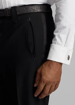 Pantalon De Smoking Western Slim Laine -Promos Chemises Décontractées Boutique s7 1478710 alternate4