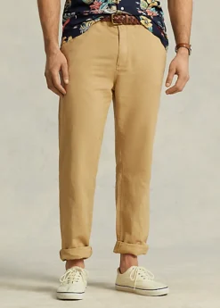 Pantalon Classique En Coton Et Lin -Promos Chemises Décontractées Boutique s7 1481693 alternate1