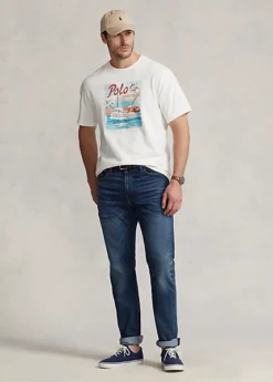 T-shirt à Motif En Jersey -Promos Chemises Décontractées Boutique s7 1481744 alternate1