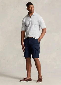 Polo Zippé Rayé En Piqué Stretch -Promos Chemises Décontractées Boutique s7 1482375 alternate1