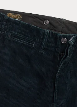 Pantalon Indigo En Velours Côtelé -Promos Chemises Décontractées Boutique s7 1484882 alternate16