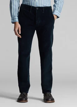 Pantalon Indigo En Velours Côtelé -Promos Chemises Décontractées Boutique s7 1484882 alternate2