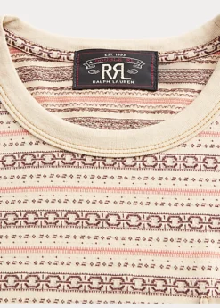 T-shirt à Poche En Jacquard Rayé -Promos Chemises Décontractées Boutique s7 1484921 alternate15