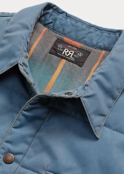 Surchemise Western En Sergé Matelassé -Promos Chemises Décontractées Boutique s7 1484936 alternate17