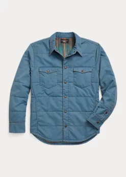 Surchemise Western En Sergé Matelassé