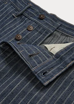 Pantalon D'officier Rayé à Chevrons -Promos Chemises Décontractées Boutique s7 1484938 alternate18