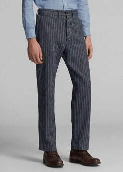 Pantalon D'officier Rayé à Chevrons -Promos Chemises Décontractées Boutique s7 1484938 alternate2