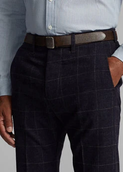 Pantalon Officier Laine Carreaux-fenêtre -Promos Chemises Décontractées Boutique s7 1484953 alternate4