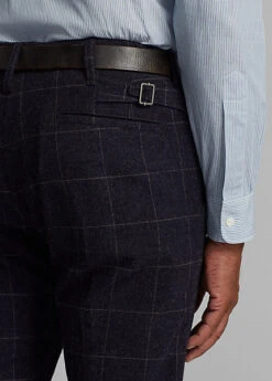 Pantalon Officier Laine Carreaux-fenêtre -Promos Chemises Décontractées Boutique s7 1484953 alternate5