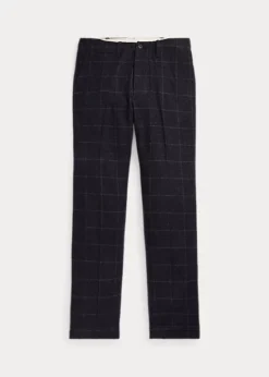 Pantalon Officier Laine Carreaux-fenêtre