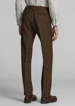 Pantalon D'officier En Tweed De Laine -Promos Chemises Décontractées Boutique s7 1484956 alternate3
