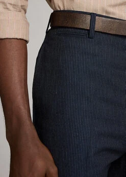 Pantalon De Costume Slim Rayé à Chevrons -Promos Chemises Décontractées Boutique s7 1484974 alternate4