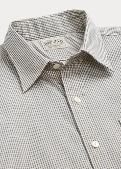 Chemise Cintrée En Dobby à Carreaux -Promos Chemises Décontractées Boutique s7 1484978 alternate16