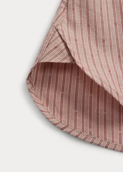 Chemise Cintrée En Dobby Rayé Géo -Promos Chemises Décontractées Boutique s7 1484980 alternate18