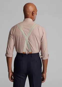 Chemise Cintrée En Dobby Rayé Géo -Promos Chemises Décontractées Boutique s7 1484980 alternate3