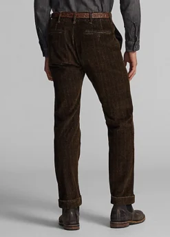 Pantalon D'officier En Velours Côtelé -Promos Chemises Décontractées Boutique s7 1485071 alternate3