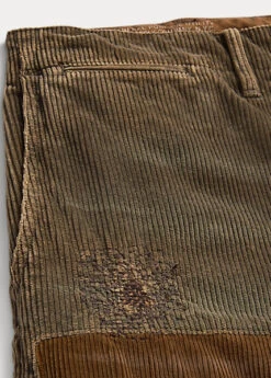 Pantalon En Velours Côtelé Vieilli -Promos Chemises Décontractées Boutique s7 1485074 alternate17