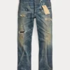 Pantalon Treillis Delvin Denim Vieilli -Promos Chemises Décontractées Boutique s7 1485076 lifestyle