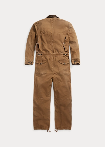 Combinaison En Toile à Col En Moleskine 4 Combinaison En Toile à Col En Moleskine – Image 2