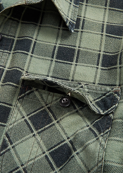 Chemise Workwear En Chamois écossais 5 Chemise Workwear En Chamois écossais – Image 3