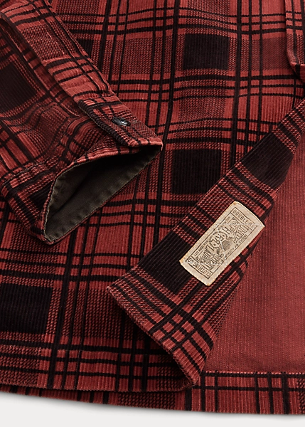 Chemise Safari Motif écossais En Velours 6 Chemise Safari Motif écossais En Velours – Image 4