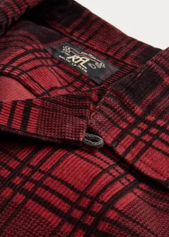 Chemise Safari Motif écossais En Velours 12 Chemise Safari Motif écossais En Velours -Promos Chemises Décontractées Boutique s7 1485098 alternate18