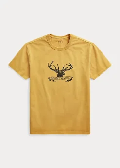 T-shirt à Logo Cerf En Jersey