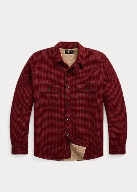 Surchemise à Carreaux Sergé Et Molleton 3 Surchemise à Carreaux Sergé Et Molleton