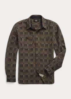 Chemise Workwear Motifs Jacquard