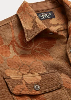 Chemise Workwear à Motif Jacquard Fleuri -Promos Chemises Décontractées Boutique s7 1485108 alternate15