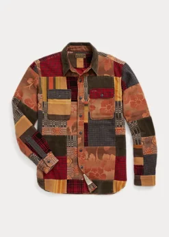 Chemise De Travail Patchwork